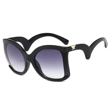 Nova Moda Prevelik Kvadratnih Vintage sončna Očala Oblikovalec Ženske sončna Očala Veliko Odtenkov UV400 Luksuzne blagovne Znamke Ženski Oculos