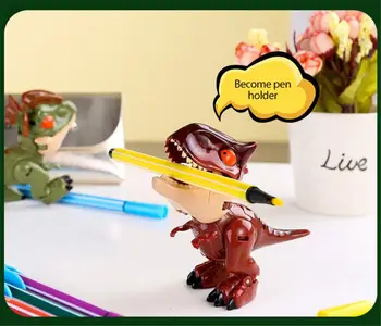 Deformirana Dinozaver Igrača-T-Rex In Carnotaurus In Dvojno Krono Zmaj Model Igrače za Otroke Izobraževalne Gradnik Igrače Darilo