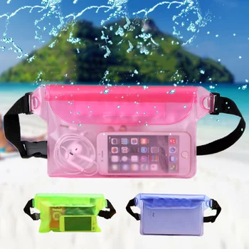 3-slojna nepremočljiva pečat rafting, potapljanje, plavanje žep smučanje drsanje podvodni mobilni telefon torba torba športna zaščitna