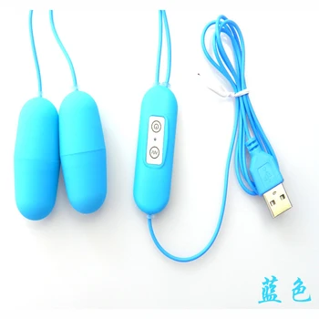 USB Frekvenčno Pretvorbo Dvojno Skoki Jajca Adult Sex Igrače Izklop Nepremočljiva Ženski Opreme Masturbacija Spogledovanje