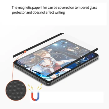 Wsken Papirja Zaslon Patron Kot Film Za iPad Pro za 12,9 11 iPad Zraka 4 3 Leta 2020 10.2 10.5 Izmenljive Magnetna Privlačnost Tablet2021