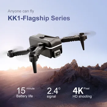 KK1 true HD 4k širokokotno kamero 1080P WiFi fpv brnenje dual camera quadcopter v realnem času, prenos igrača helikopter