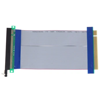 16x Prožni Kabel Riser Card PCI Express Razširitev Adapterja Grafike, Video Kartice, ki se Razširi Kabel 18 cm 17354