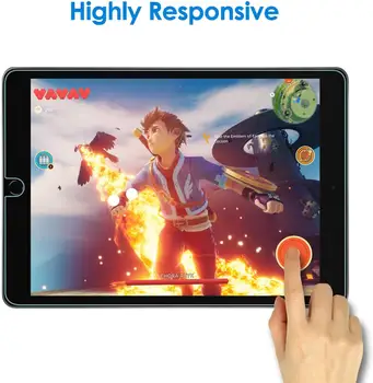 Za Apple iPad 2020 8. Gen 10.2-inch A2270 A2428 - 9H Premium Tablet, Kaljeno Steklo Screen Protector Straže Kritje