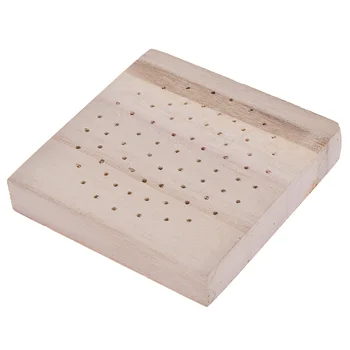 Kvadrat, Krog Lukenj Lesene Model Base Plug Odbor Orodij Za Modeliranje Pripomoček Za Kiparstvo Gline, Keramike, Umestitev
