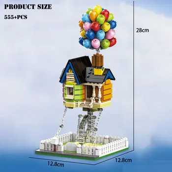 BZDA Tensegrity Balon Hiši Model gradniki Ustvarjalca Anti-Gravitacije Vzmetenje Bloki Graviranje Ravnovesje Fizike Opeke Igrače