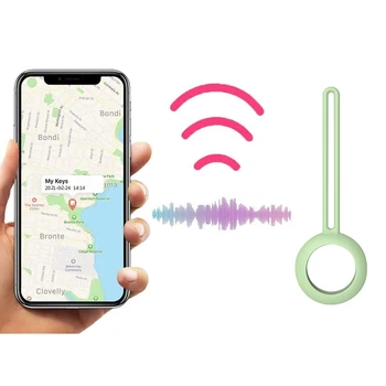Tekoči Silikon Zaščitni Rokav Za Apple Airtags Bluetooth Tracker Pokrov Zaščitni Ovitek Za Apple Airtags Lokator Progi