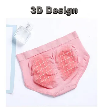 Puimentiua Ženska Elastična Brezšivne spodnje Perilo 3D Design push up Hujšanje Spodnje hlače Ženske Visoko Pasu Kratke Hlače Ženske Brezhibno Kratek