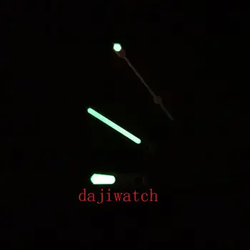 Roko del watch c3 zelena svetlobne roke primeren za Japonsko nh35 nh36 gibanja