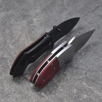 Damask Jekla 7CR15MOV Hitro Žep Oster Zložljiva Folding Nož Rezilo Taktično Lov Kampiranje za Preživetje, Boj proti Vojaški Nož