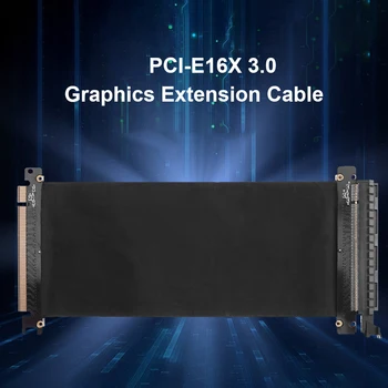 30 cm PCI-E 16X Podaljšek Podaljšek Kartico Prilagodljiv PCI Express Grafično Kartico Riser Konektor Adapter za GRAFIČNO procesno enoto