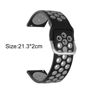 Nastavljiv Šport Silikonski Manšeta Watch Trak Opremo Silikonski Manšeta Watch Trak Pripomoček za Xiaomi-Mibro Zraka