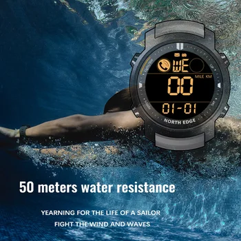 SEVERNI ROB LAKER Fitnes Smartwatch Šport Pedometer Zaslon Bluetooth Multi-funkcionalno Zdravje Pametno Gledati Pametne Elektronike 18037