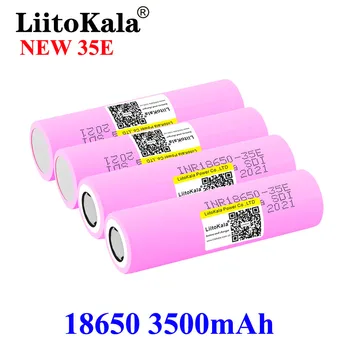 2021 Novo Izvirno LiitoKala INR18650 35E 3,7 V 3500mAh 20A razrešnice INR18650 35E 18650 Li-ionska baterija 3,7 v ionskih Baterij za polnjenje