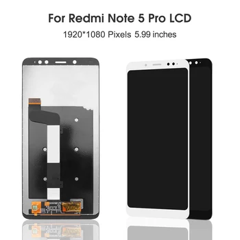 Lcd Zaslon Za Xiaomi Redmi Opomba 5 Pro LCD-Zaslon na Dotik Skupščine Z FrameFor Xiaomi Redmi Note5 Note5Pro Lcd