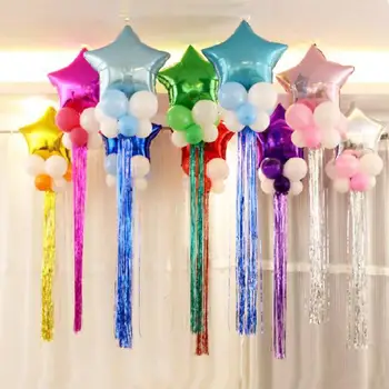 Razvrstan Barv Balon Dež Rojstni Dekoracijo Balon Traku Scener Edding Balone In Zabavo Dekoracijo Dež Barve
