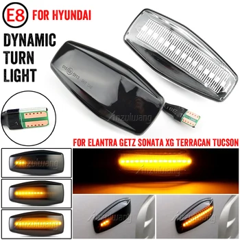 Dinamični Vključite Opozorilne Luči LED Strani Oznako Zaporedne Blinker Lučka Za Hyundai Elantra i10 Getz Sonata XG Tucson Terracan Coupe 183239