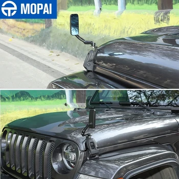 MOPAI Avto Kapuco Zapah Ulov Blind Spot Ogledalo Vzvratno Ogledalo za Jeep Wrangler JL 2018-2021 Pomožne Ogledalo Dodatki