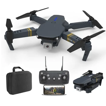 Mini Quadcopter širokokotni Selfie Dron Helikopter RC Brnenje 4k Poklicno S Kamero Igrače Za Fante