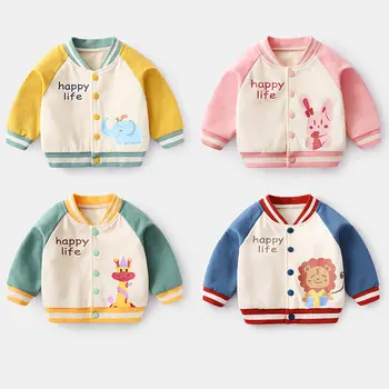Pomladni Mozaik Baseball Suknjič Otroci Moda Baby Girl Obleke Za Teen Teens Dekleta Jopico 8 Do 12 Otrok Outwear Coats