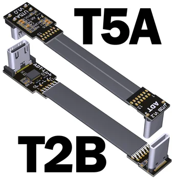 FPV USB 3.1 Tip-C USB-C 90 stopinj Adapter 5 cm-300 cm FPC Traku Ravno Tip-C USB-C Kabel za Multicopter Fotografiranje iz Zraka