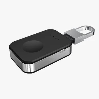 QI Brezžični Polnilec Za Apple Watch band 6 42mm/38 mm iWatch 3 4 5 Prenosni pametno gledati Zunanji baterijski Paket KeyChain moči banke