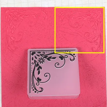 Besede Vzorec 3D Reliefi Mape za DIY Scrapbooking Papir, Kartice, zaradi Česar Plovila, iz Plastičnih Reliefi Predlogo Matrica