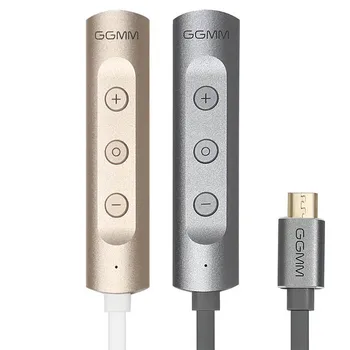 GGMM A1192kHz Ojačevalcem za Slušalke USB DAC C do 3,5 mm Mini Prenosni Tip C do 3,5 mm AMP Kovinski Zvočno kartico Za Telefon, PC Andorid