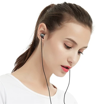 X10 Slušalke za Zmanjšanje Hrupa V Uho Močan Bas Slušalke Profesionalni Glasbeni Žično Slušalko z Mikrofonom Novo Dropshipping