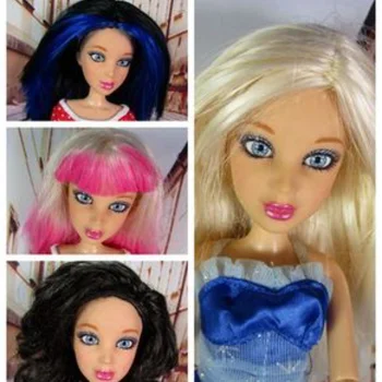 Las lasuljo za LIV lutka Liv lutka prave lase lasuljo za Franklin ali Monster high school na voljo darilo za dekle