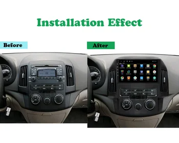 Android 10.0 WIFI avtoradia Za Hyundai i30 2006-2012 Multimedijski Predvajalnik, Stereo Vodja Enote 9