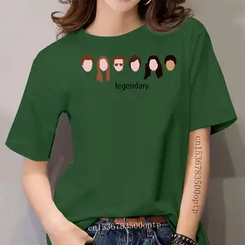 ženske tshirt Legendarni Preprost HIMYM, Kako sem Spoznal tvojo Mamo Majica s kratkimi rokavi ženske T-Shirt tees vrh