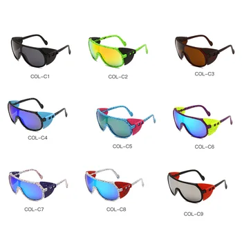 Smučarska Očala Ščit Strani, Zaščito za Oči, sončna Očala UV400 zunanjih Športnih Očal