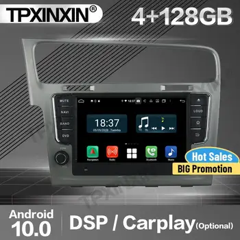 128G Apple Carplay avtoradio 2 Din Stereo Sprejemnik Android Za VW Golf 7 2013 DSP GPS Navigacija Predvajalnik Audio Snemalnik Vodja Enote