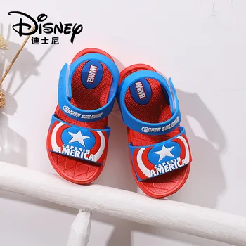 Disney Marvel perifernih copate spider man sandali zaprtih antiskid risanka dečke doma flip flops dekleta 