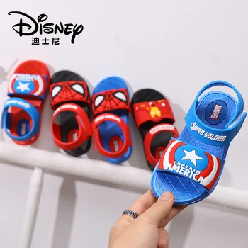 Disney Marvel perifernih copate spider man sandali zaprtih antiskid risanka dečke doma flip flops dekleta 