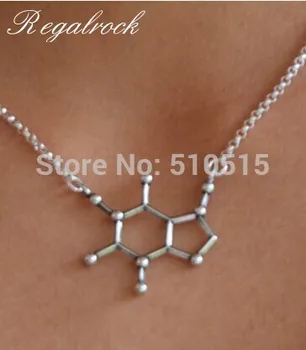 Regalrock Kofein Molekule Biokemije Strukturo, Ogrlico, Obesek