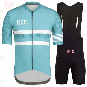 2021 RKC Kolesarjenje Oblačila Jersey Postavlja Cestno Kolo Kratke Obleke Poletje Dihanje Izposoja Vrhovi Triatlon Skinsuit Cikel Majica