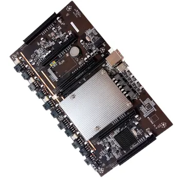 X79-H61 Rudarstvo Motherboard LGA 2011 CPU Vtičnico Podporo 3060 GPU 5 PCIe PCI-E Express 3.0 X8 Reže DDR3 Pomnilnika, Reža za Rudar