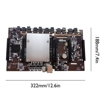 X79-H61 Rudarstvo Motherboard LGA 2011 CPU Vtičnico Podporo 3060 GPU 5 PCIe PCI-E Express 3.0 X8 Reže DDR3 Pomnilnika, Reža za Rudar