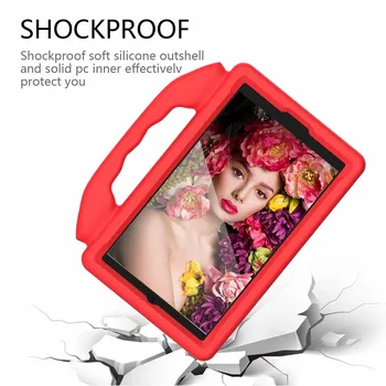 Tablete Pokrovček Za Samsung Galaxy Tab A 8.0 8 Inch SM-T290 Shockproof Tablet Nastavljiva, Zložljiva Stoji Pokrov zaščitni #BL3