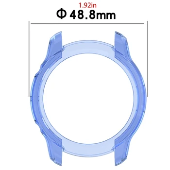 Ultra-Slim TPU Watch Primeru, Zaščitni Pokrov za -Ticwatch Pro 3 Lite Pametno Gledati K3NB