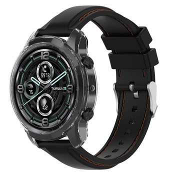 Ultra-Slim TPU Watch Primeru, Zaščitni Pokrov za -Ticwatch Pro 3 Lite Pametno Gledati K3NB