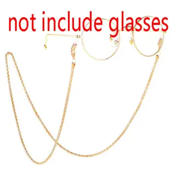 2020 Kovinski Kabel Za Očala Trak Zlati Modni Moški Ženske Sončna Očala Vrvi, Verige Enostavno Očala Dodatki