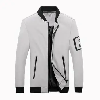 Nova moška jakna spomladi in jeseni v korejskem slogu slim športna jakna mladinska oblačila trend lep moška oblačila
