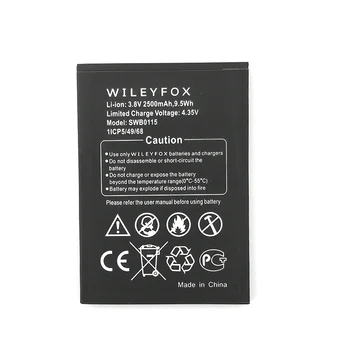 Prvotne 2500mAh SWB0115 Baterija Za Wileyfox Swift Telefona, ki je Na Zalogi, Visoko Kakovost Baterija+Številko za Sledenje