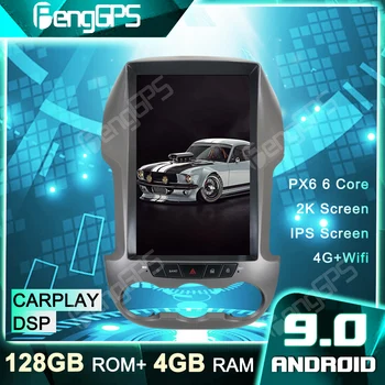 12.1-Palčni GPS Navigacijski Za Ford Ranger 2011-2016 Tesla Slog, Avto DVD-Jev Android 9.0 Radio Večpredstavnostna Avtomobilski Stereo sistem glavne enote 20024