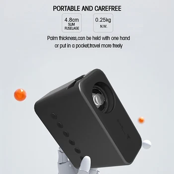 YT500 Mini Projektor Led za Domači Kino Video Projektor Podpira 1080P USB Avdio Prenosni Home Media Player Otroci Darilo 20134