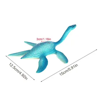 15 cm Davnih Prazgodovinskih Morskega Življenja Simulacije Dinozaver Model Plesiosaur Slika Morske Živali Model Igrača za Otroke, Izobraževalne Dino Igrača 20818