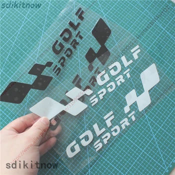 22x6cm 2pcs karoserije Windows Golf Šport Dirke Nalepke Nalepke Styling dodatki 20890